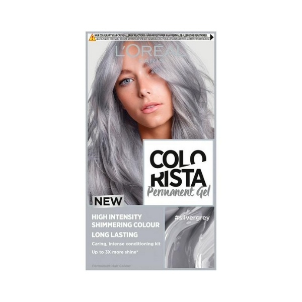 L’Oreal Paris Colorista Silver Grey Permanent Gel Hair Colour
