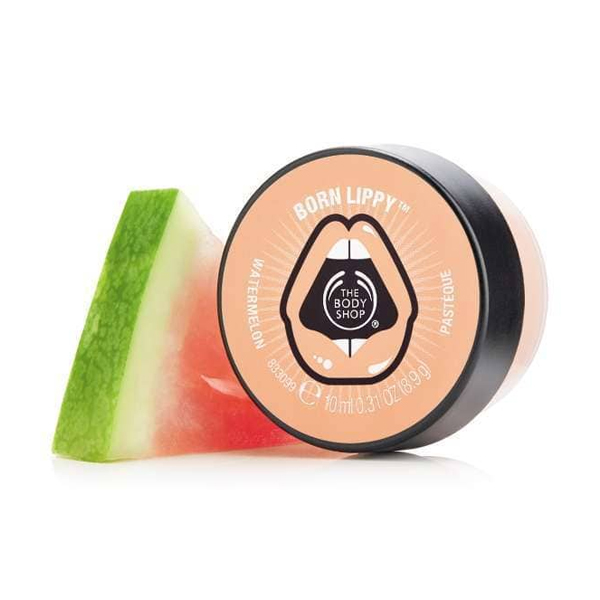 The Body Shop Born Lippy Lip Balm Pot – Watermelon
