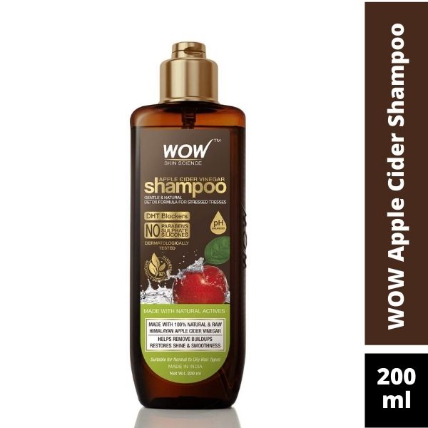 WOW Skin Science Apple Cider Vinegar Shampoo – 200 ml